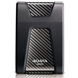ADATA külső merevlemez 2TB 2, 5" USB 3.1 DashDrive Durable HD650, fekete (gumi, ütésálló)