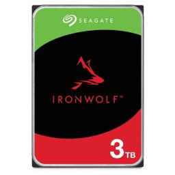 Seagate IronWolf, NAS HDD, 3TB, 3.5", SATAIII, 256MB gyorsítótár, 5.400RPM