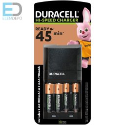 Duracell DU 45M Advanced Charger CEF27 +2AA / +2AAA 45 perces töltõ