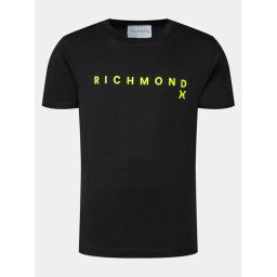 Richmond X Póló Aaron UMP24004TS Fekete Regular Fit
