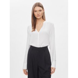 Tommy Hilfiger Blúz WW0WW40529 Fehér Relaxed Fit
