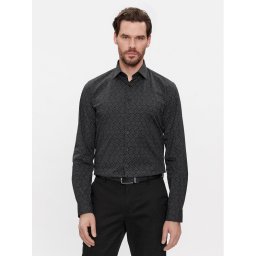 Calvin Klein Ing Logo Print K10K112312 Fekete Slim Fit
