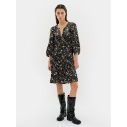 Karen by Simonsen Hétköznapi ruha Marbella 10104894 Fekete Regular Fit