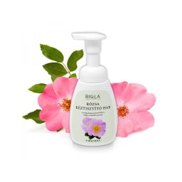 Biola Bio rózsa kéztisztító hab 250ml