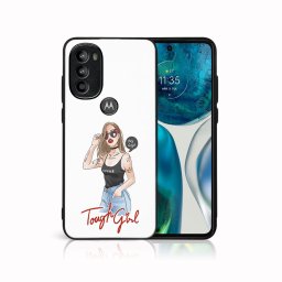 PROTEMIO MY ART Védőburkolat Motorola Moto G71 5G TOUGH GIRL (131)