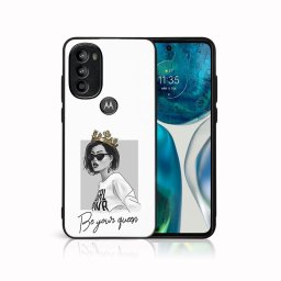 PROTEMIO MY ART Védőburkolat Motorola Moto G71 5G QUEEN (139)
