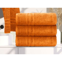 Comfort törölköző 70 x 140 cm narancssárga, 100% pamut