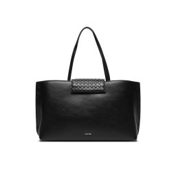 Calvin Klein Táska Calvin Mini Quilt Medium Tote K60K611885 Fekete