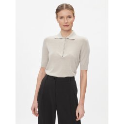 Calvin Klein Pólóing K20K206915 Bézs Slim Fit