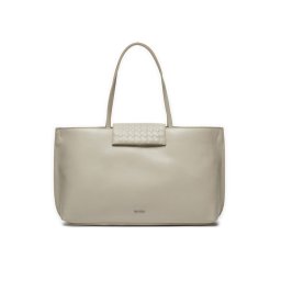 Calvin Klein Táska Calvin Mini Quilt Medium Tote K60K611885 Ekru