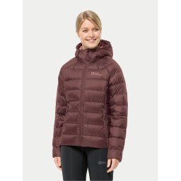 Jack Wolfskin Pehelykabát Nebelhorn Down Hoody 1207091 Bordó Regular Fit