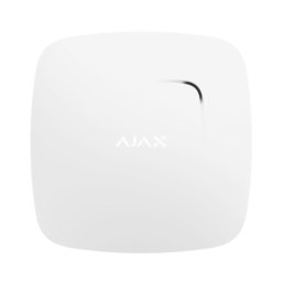 AJAX FireProtect Plus - Vezeték nélküli Füst/CO érzékelő beépített szirénával - Fehér