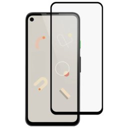3D edzett üveg Google Pixel 4a fekete