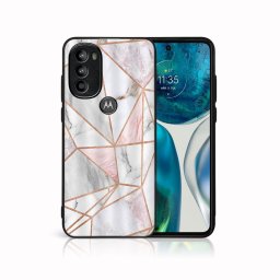 PROTEMIO MY ART Védőburkolat Motorola Moto G71 5G PINK MARBLE (143)