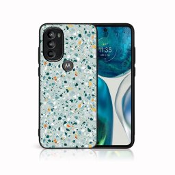 PROTEMIO MY ART Védőburkolat Motorola Moto G71 5G BLUE TERRAZZO (164)