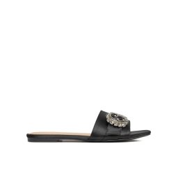 Guess Papucs Jolly FLJLLY SAT19 Fekete