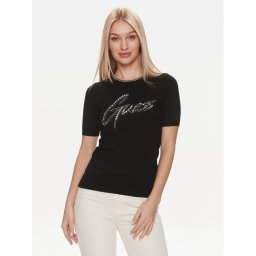 Guess Sweater Grace W4RR38 Z2NQ2 Fekete Regular Fit