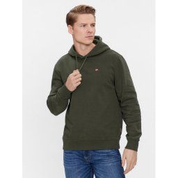 Napapijri Pulóver Balis NP0A4FQV Zöld Regular Fit