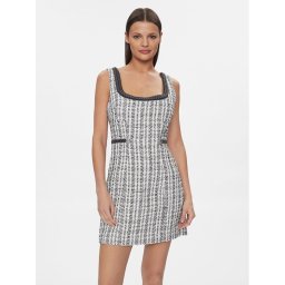 Guess Hétköznapi ruha W4RK16 WFWV2 Fehér Bodycon Fit