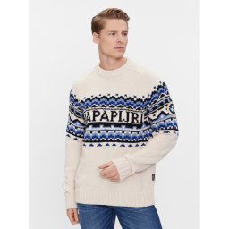 Napapijri Sweater NP0A4HHJ Ekru Regular Fit