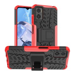 STAND Extra strapabíró tok Motorola Moto E22 piros