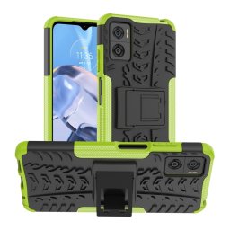 STAND Extra strapabíró tok Motorola Moto E22 zöld
