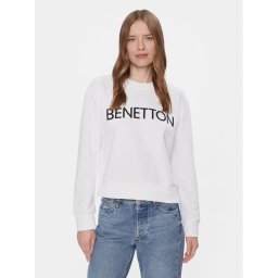 United Colors Of Benetton Pulóver 3J68D1069 Fehér Regular Fit