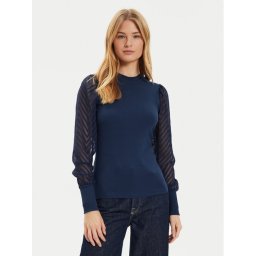 ONLY Blúz New Jania 15311937 Sötétkék Regular Fit