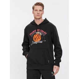 Puma Pulóver Graphic Booster 624812 Fekete Regular Fit