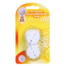 4 db Baby Bruin Biztonsági konnektorvédő, konnektorzár