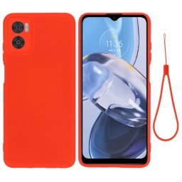 RUBBER Motorola Moto E22 / E22i védőburkolat piros