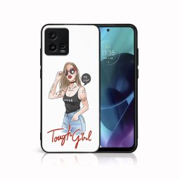 PROTEMIO MY ART Védőburkolat Motorola Moto G72 TOUGH GIRL (131) készülékhez
