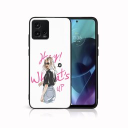 PROTEMIO MY ART Védőburkolat Motorola Moto G72 WHATSUP (132) készülékhez