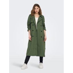 ONLY Viharkabát Chloe 15242306 Zöld Regular Fit