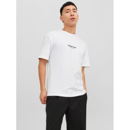 Jack&Jones Póló Vesterbro 12240121 Fehér Relaxed Fit