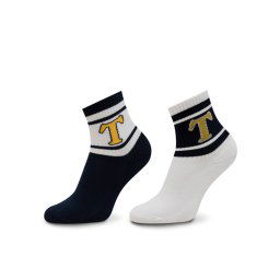 Tommy Jeans 2 pár hosszú szárú női zokni 701228093 Színes