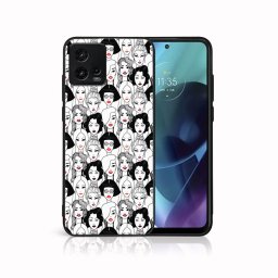 PROTEMIO MY ART Védőburkolat Motorola Moto G72 LIPSTICK (174) készülékhez
