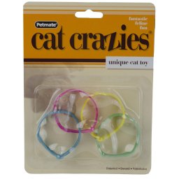 Petmate Doskocil Cat Crazies 4színű macskajáték