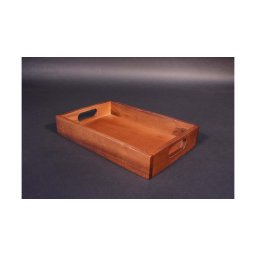Fa tálca reggeliző tálca 30x20 cm