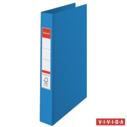 ESSELTE Gyűrűs könyv, 4 gyűrű, 42 mm, A4, PP, ESSELTE "Standard", Vivida kék