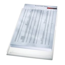 LEITZ Genotherm, "L", A4, 170 mikron, narancsos felület, 20 mm, LEITZ "Jumbo"