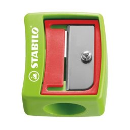 STABILO Hegyező, egylyukú, STABILO "Woody 3 in 1", vegyes színek