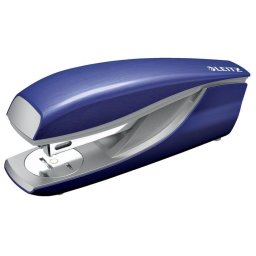 LEITZ Tűzőgép, 24/6, 26/6, 30 lap, LEITZ "Nexxt Style", titánkék