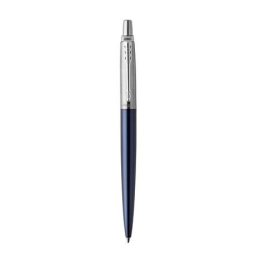 PARKER Golyóstoll, 0,7 mm, ezüst színű klip, royal kék tolltest, PARKER, "Royal Jotter", kék