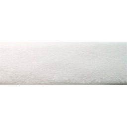 COOL BY VICTORIA Krepp-papír, 50x200 cm, COOL BY VICTORIA, fehér