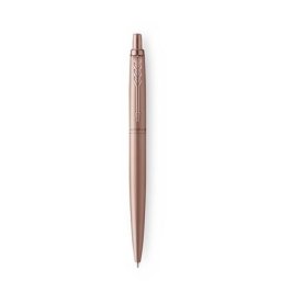 PARKER Golyóstoll, 0,7 mm, nyomógombos, rózsaszín klip, rózsaszín tolltest, PARKER, "Royal Jotter XL", kék