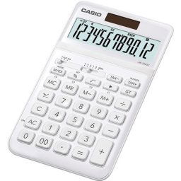 CASIO Számológép, asztali, 12 számjegy, CASIO "JW 200SC", fehér