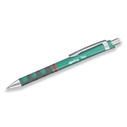 ROTRING Golyóstoll, 0,8 mm, nyomógombos, tengerkék tolltest, ROTRING "Tikky", kék