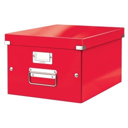 LEITZ Doboz, A4 méret, LEITZ "Click&Store", piros