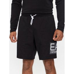 EA7 Emporio Armani Sport rövidnadrág 3DPS63 PJ05Z 1200 Fekete Regular Fit